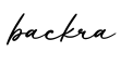 单词backra书写