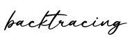 单词backtracing书写