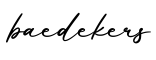 单词baedekers书写
