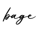 单词bage书写
