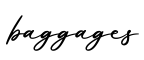 单词baggages书写