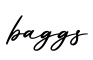 单词baggs书写