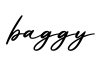 单词baggy书写