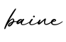 单词baine书写
