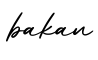 单词bakan书写