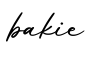 单词bakie书写