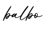 单词balbo书写