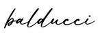 单词balducci书写