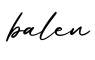 单词balen书写