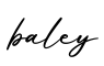 单词baley书写