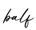 单词balf书写