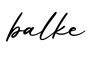 单词balke书写
