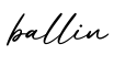 单词ballin书写