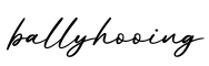 单词ballyhooing书写