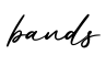 单词bands书写