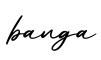 单词banga书写