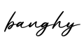 单词banghy书写