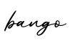 单词bango书写