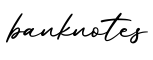 单词banknotes书写