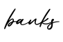 单词banks书写