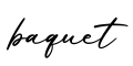 单词baquet书写