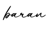 单词baran书写