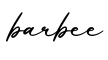 单词barbee书写
