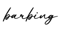 单词barbing书写