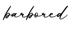 单词barbored书写