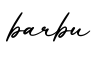 单词barbu书写