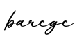 单词barege书写
