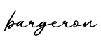 单词bargeron书写