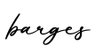 单词barges书写