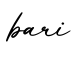 单词bari书写