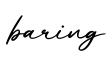 单词baring书写