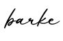 单词barke书写