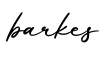 单词barkes书写