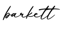 单词barkett书写