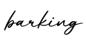 单词barking书写