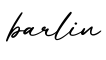 单词barlin书写