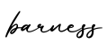 单词barness书写