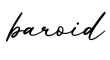 单词baroid书写