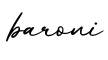 单词baroni书写