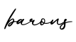 单词barons书写