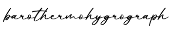 单词barothermohygrograph书写