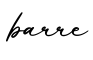 单词barre书写