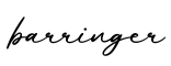 单词barringer书写