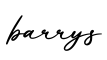 单词barrys书写