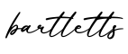 单词bartletts书写