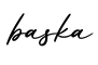 单词baska书写
